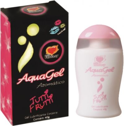 Lubrificante Íntimo AquaGel Aromático e Beijável de Tutti-Fr